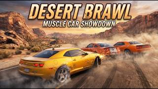 US Muscle Car Racing: Chevrolet CAMARO against SRT challengers and Shelby GT500 #chevrolet #camaro screenshot 2