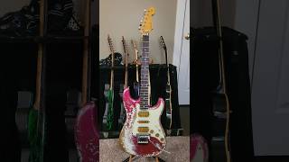 Fender USA Custom Shop Pink Lightning Relic!