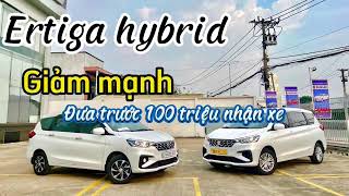 suzuki ertiga lăn bánh chỉ 505 triệu , đưa trước 100 triệu nhận xe , làm grap miễn phí .