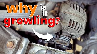 Strange engine noise solved.