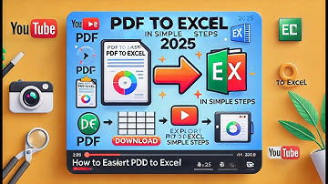 How To Easily Export Pdf to Excel File In simple Steps | 2025