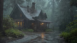 Enjoy Heavy Rain In The Forest | Sound Helps You Relieve Stress, Study And Sleep Well in 5 Minutes