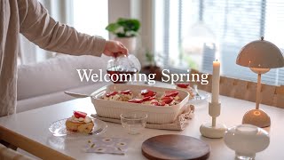 Welcoming Spring  Spring and Summer Intentions I Wardrobe staples | Cosy days , slow living