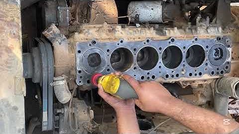 Isuzu 6BD1 Engine Head Gasket Replacement – Full Rebuild After Heavy Damage