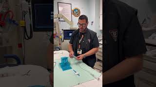 Nasal packing simulator