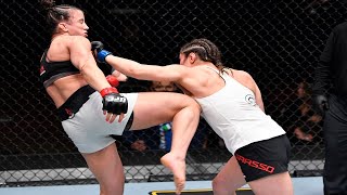 Alexa Grasso vs Maycee Barber UFC 258 FULL FIGHT Champions