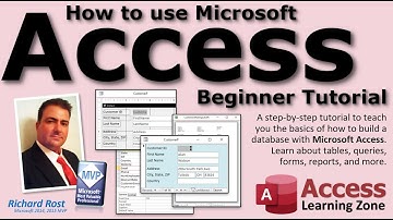 How to use Microsoft Access - Beginner Tutorial