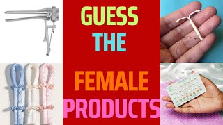 Men: Can You Guess All These Female Products? | Challenge/Quiz