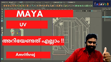 Maya Texturing UV Basics Malayalam Tutorial