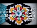 ВЯЖЕМ ЛЕГЕНДАРНЫЙ ПЛЕД КРЮЧКОМ «ЦВЕТЫ ФРИДЫ» МОТИВ 3(6)🌻 HOW TO CROCHET “FRIDA’S FLOWERS” BLANKET