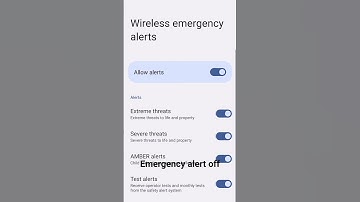 emergency alert problem fix short video wireless emergency alert government