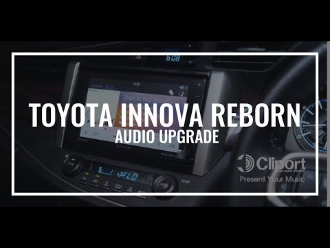 Toyota All New Innova Reborn Tipe Q Audio Upgrade By Cliport-Audio Bandung