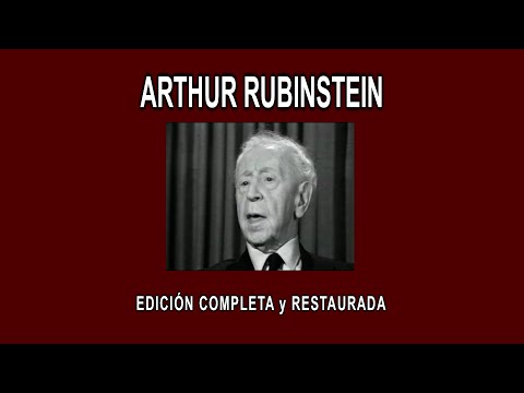 Video: Arthur Rubinstein: Biografía, Carrera, Vida Personal