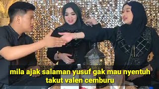 Download Lagu mila live sama yusuf netizen khawatir valen cemburu MP3