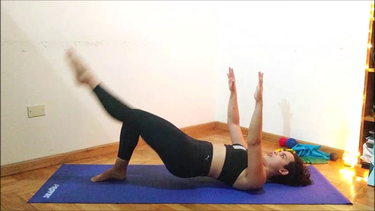 Cuarentena en Toulouse Pilates: Series de ejercicios | Abdominales y puentes de hombros