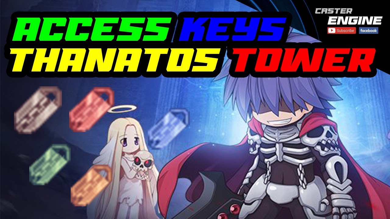 กุญแจเงิน ro Update 2022 Ragnarok Online: เควสทำกุญแจ 5 สี Access Keys to 7th floor of Thanatos Tower | By Caster Engine