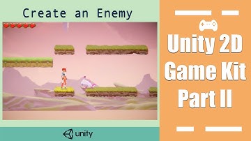Unity 2D Game Kit- Part II (Moving Platform & Enemies) #tutorial