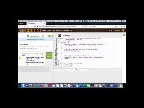 Code Monkey Trivia Bot 12