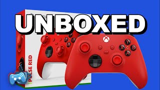 Unboxing the Xbox Series X/S Pulse Red Controller