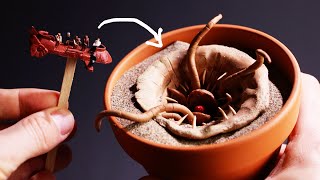 I made a DIY Star Wars SARLACC Pit with Clay