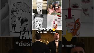 Coffee Cups Designs 🤯 #shorts