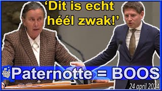 D66 botst met PVV: Paternotte BOOS op Faber 'Dit is echt heel zwak' - Tweede Kamer