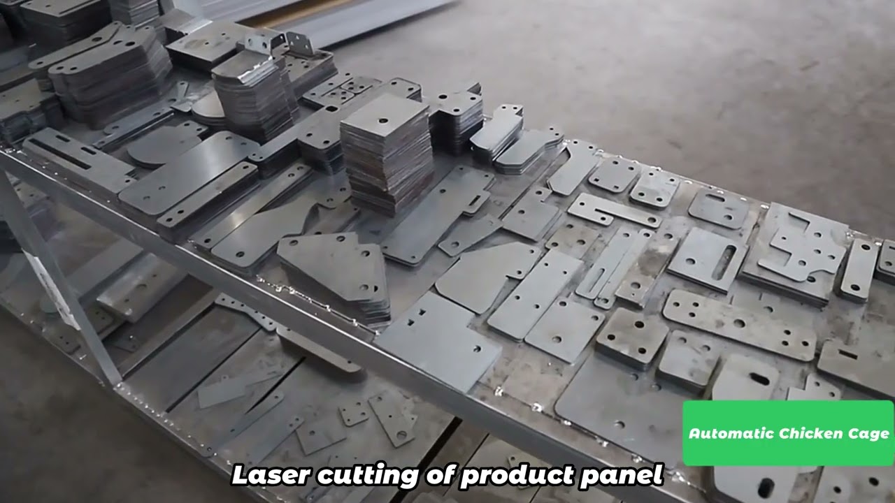 YIZE Right Automatic Chicken Cage Production Line