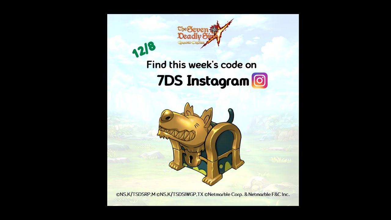 [7DS Grand Cross] 3rd Hawkslo Secret Box Code