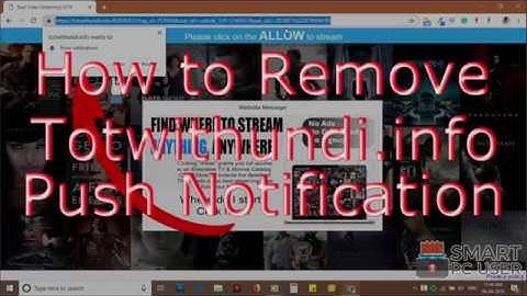 Remove Totwithundi.info Pop-up Notifications from Browsers (Chrome & Firefox)
