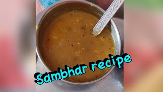 Sambhar Recipe in restaurant style | sambhar for dosa, idli, vada and uttpam.