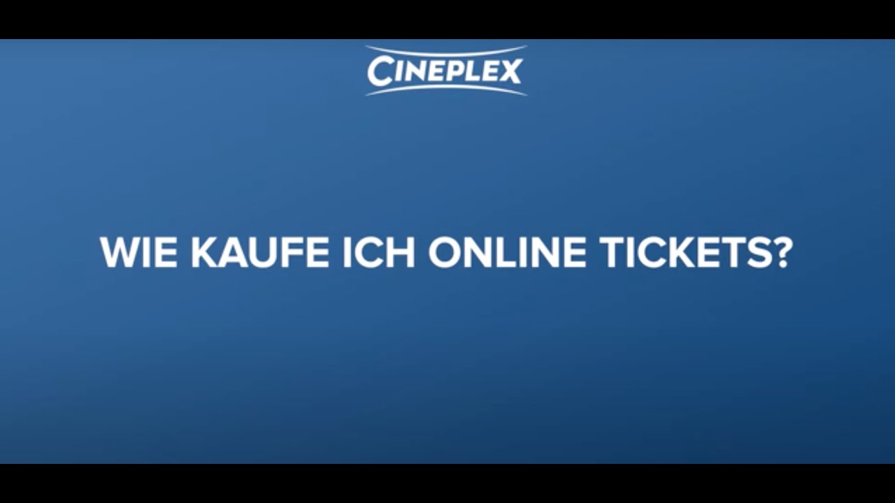 Online Tickets kaufen ist ganz einfach! YouTube