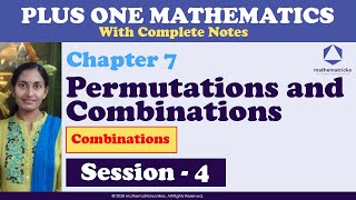 Combinations|Class 11 Maths|Permutations and Combinations|Chapter 7|Plus Two|MalayalamNCERT|CBSE