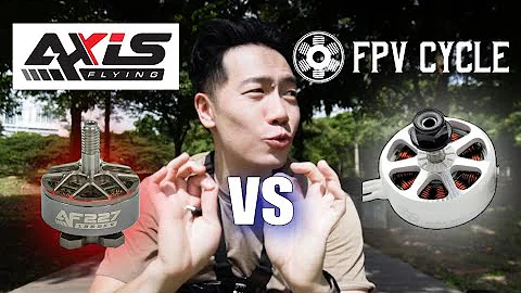 AxisFlying AF227 vs FPVCycle Imperial 25mm Motors #fpv #drones