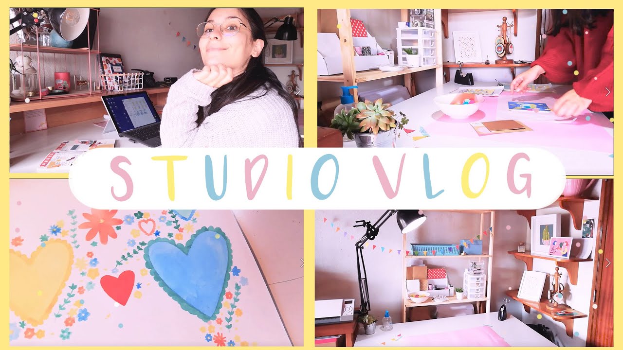 STUDIO VLOG // Planning my PATREON (yaaay) // Changes in the studio ...