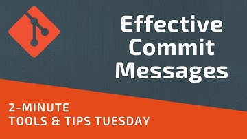 Tips For Effective Commit Messages
