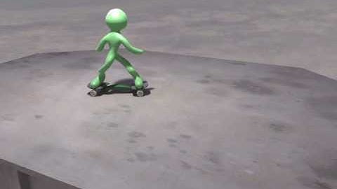 Physically-based animation of a snakeboard using a Lie Group Integrator