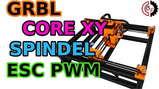 #11 GRBL Core XY Brushless Spindel PWM ESC Homing Config Setup Mini PCB CNC Fräse Mill Milling Motor