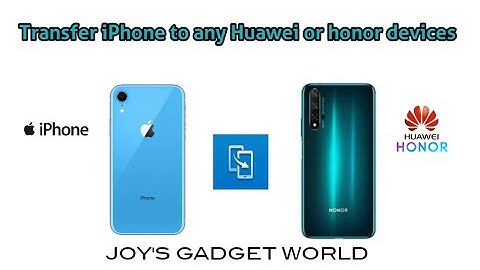 Transfer your data iPhone to Huawei or Honor devices through Phone clone #phoneclone #huawei #honor