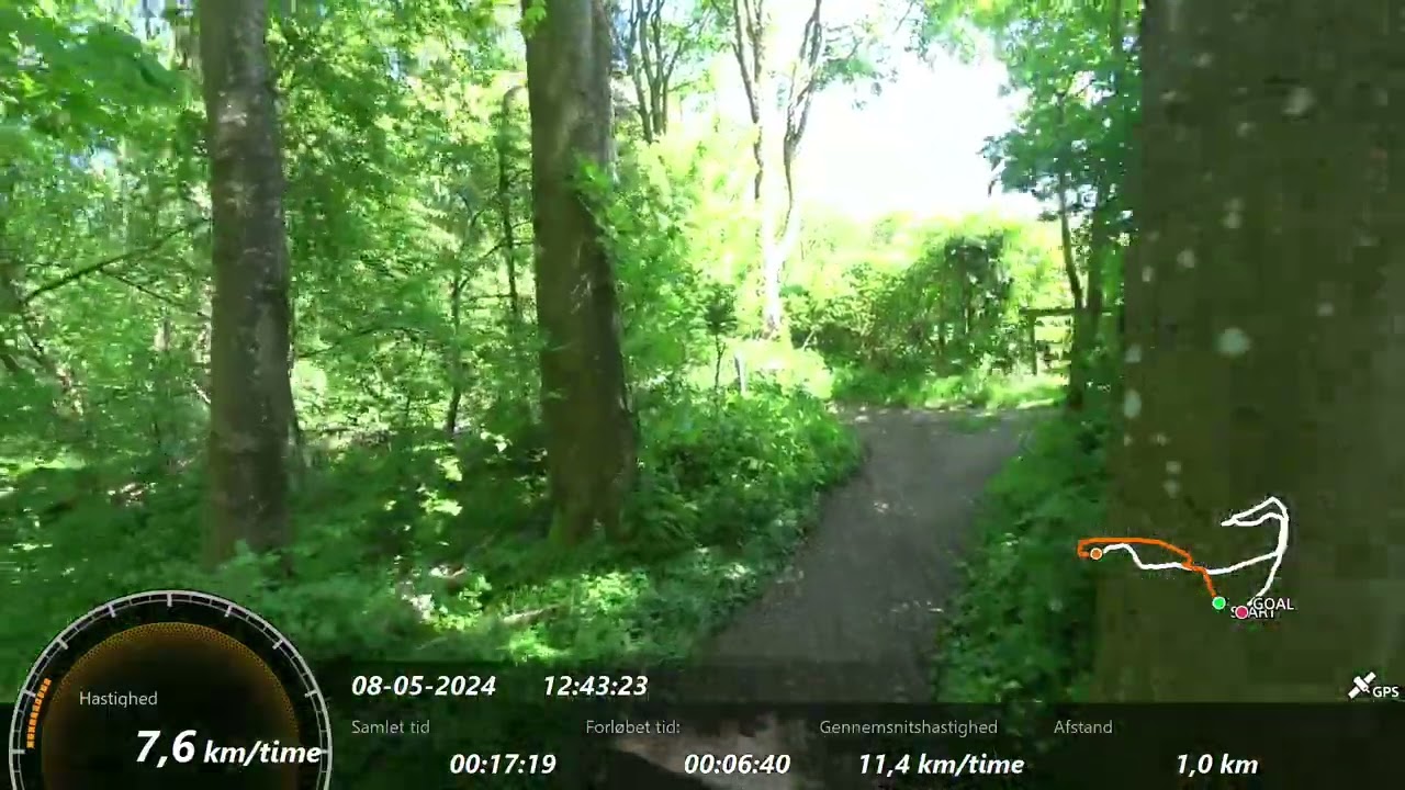 E-bike trip on skærven i Løsning 2