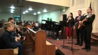 Video thumbnail of "Casa noastră e sus - Grupul Emanuel din Canada la Biserica Golgota Portland Oregon 3-1-2015"