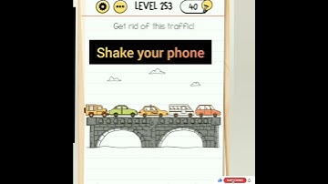 Brain Test: Tricky Puzzles || Level 253 || Get rid of this traffic || Answer ||