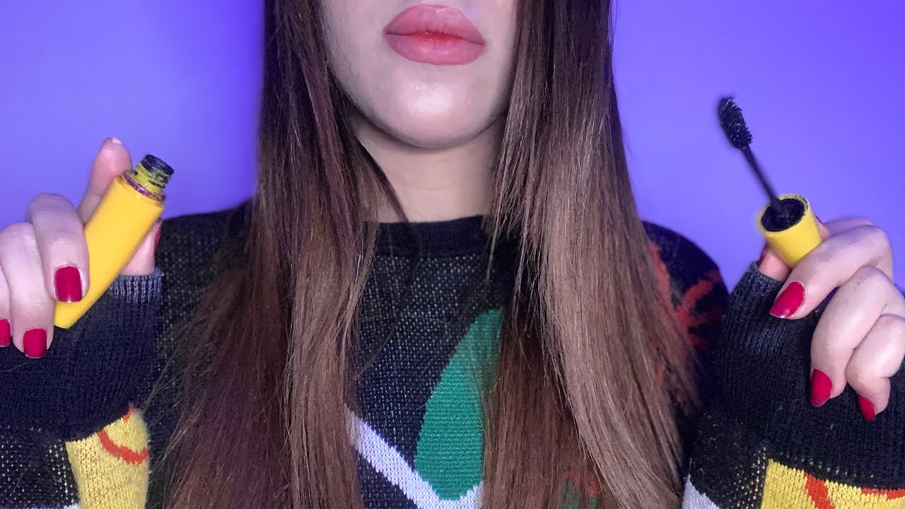 ASMR Doing Your Makeup 💄 ( Fast & Aggressive) No Talking - YouTube