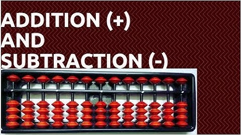 Addition and subtraction on Abacus || Small friends concept ||