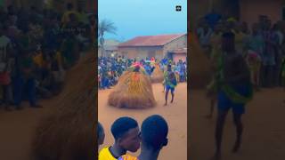 This Dancing Hay is COMPLETELY Empty! 😱 #Zangbeto #Shorts #Mystery #facts