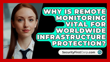 Why Is Remote Monitoring Vital For Worldwide Infrastructure Protection? - SecurityFirstCorp.com
