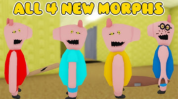 Backrooms Morphs - ALL 4 NEW BADGES - UPDATE