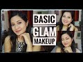 Basic Glam Makeup Tutorial | How I do my makeup | Manali &amp; Mehuli
