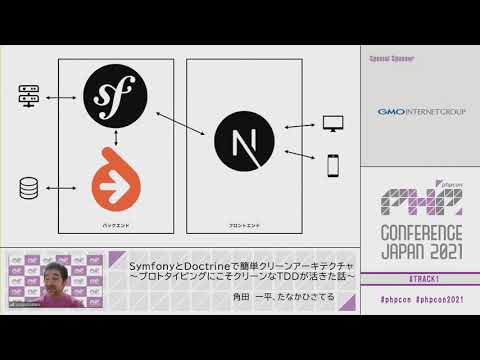 PHP Conference Japan 2021: SymfonyとDoctrineで簡単… / 角田　一平, たなかひさてる