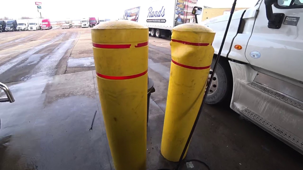 February 1, 2020/54 Trucking Loaded and Fueling at Pilot Truck Stop