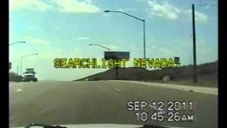 Las Vegas NV to Laughlin NV Time Lapse Drive.GREAT!